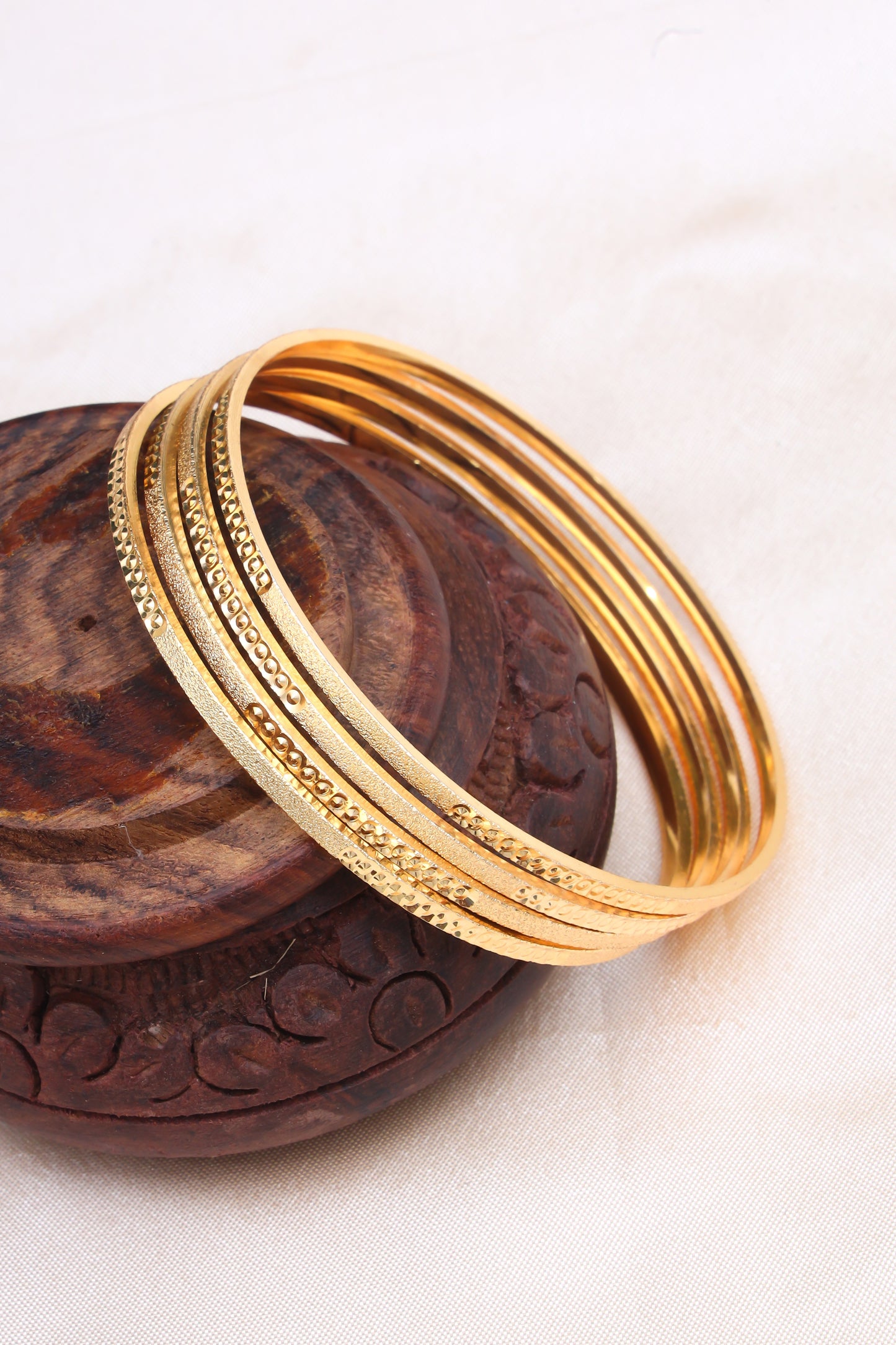 Micro Plated Gold Look Alike Bangles