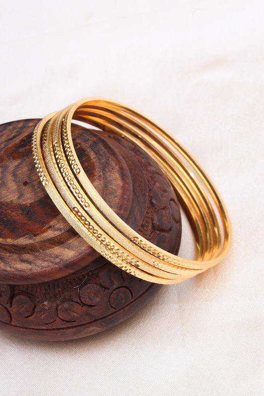 Micro Plated Gold Look Alike Bangles
